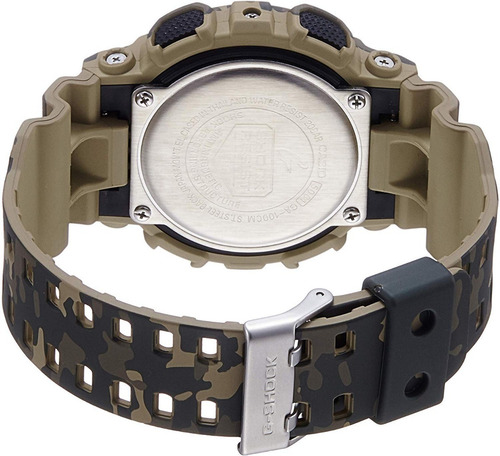 Relógio Casio G-shock Ga-100cm-5adr Camuflado Original + Nfe
