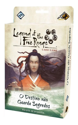 Jogo Legend Of The Five Rings O Destino Nao Guarda Segredos