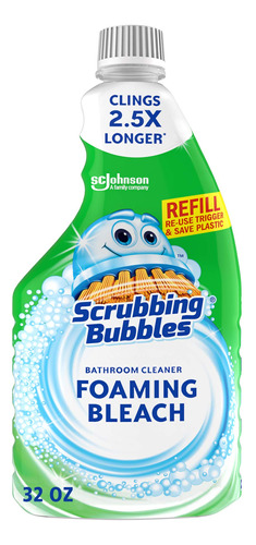 Scrubbing Bubbles Limpiador De Bao Espumoso Con Blanqueador,
