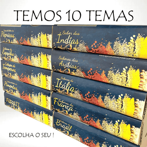 Kit 4 Temperos: Ervas Finas, Lemon Ervas, Mostarda E Quatre