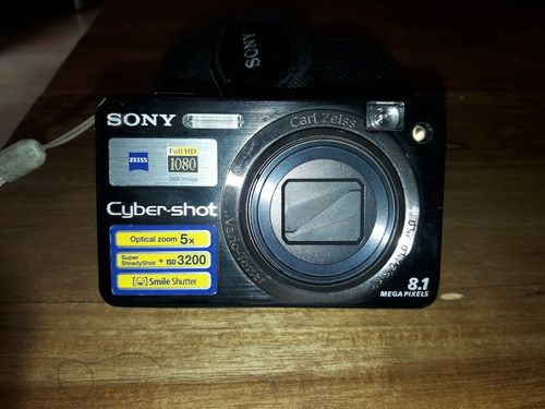 Sony Cyber-shot Dsc-w150 Con Funda Funciona Ok Sin Cargador