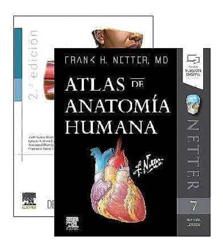 Lote Atlas Anatomía Humana+anatomía Estudiantes Ciencias De 