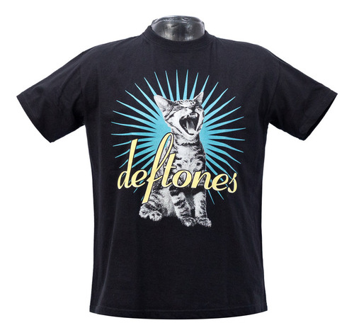 Franela Rock Deftones Unisex Algodón