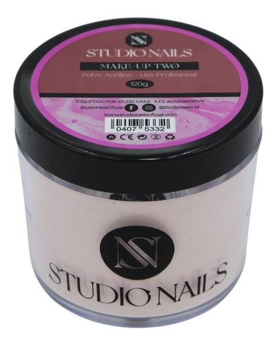 Make Up A Elegir. Studio Nails. One, Two. Studio Nails. 120g Color Two