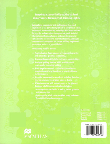 Jump 4 Grammar And Spelling, De Greenwell Beare. Editorial Macmillan, Tapa Blanda, Edición 1 En Inglés, 2003
