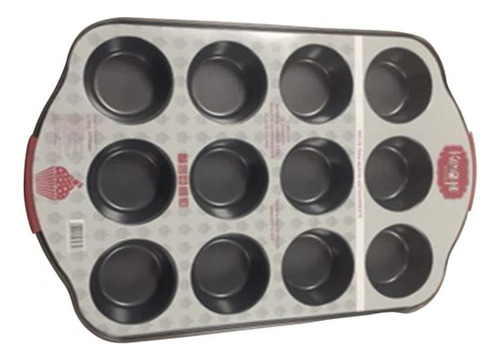 Molde Muffin Cakes De 12 Unidades 45 X 29 X 5 X 0,4cm Keep