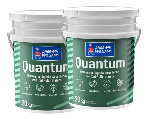 Membrana Liquida Sherwin Williams Quantum 20 + 20 Kg