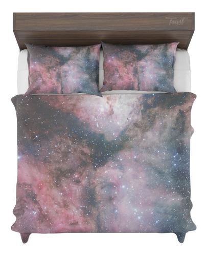 Jogo Cama Casal Galaxia Universo Galaxy Nebulosa Astronomia