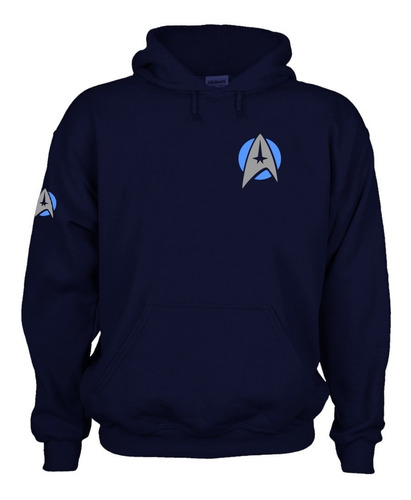 Sudadera Capucha Star Trek Serie Viaje A Las Estrellas Mod 1