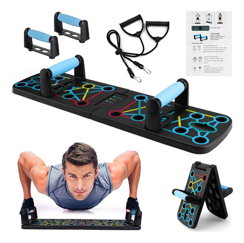 Push Up Board Ejercicio En Casa,tabla Push-up Plegable