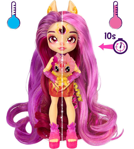Magic Mixies Pixlings Deluxe Pack, Pippa The Firehorse, Shim