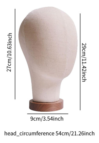 Cabeza De Peluca Manikin Head Cabeza De Cabello Manikin Base