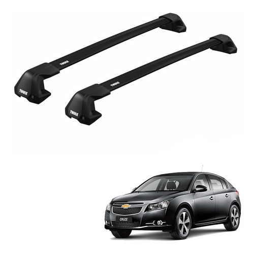 Rack Bagageiro Thule Evo Edge Chevrolet Cruze Hatch 12 Á 15