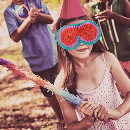 Cubierta De Ojo Con Ojos De Piñata Con Elastic Band Party
