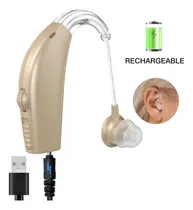 Comprar Audífonos Amplificadores De Sonido Para Sordera Recargable