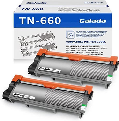 Galada - Cartucho De Tóner Compatible Para Brother Tn630 T.