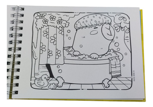 2 Livro Colorir Tik Tok Capivara Capy Comfy Cozy 180 Gm2 Estilo Bob Goods: Cute And Comfy Capivara, De David Ost. Livros De Colorir, Vol. 2. Editorial Pae, Capa Dura, Edição 1 Em Inglês, 2025