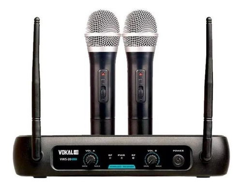 Imagem 3 de 7 de Microfones Sem Fios Vokal Vws-20 Plus Cardióide