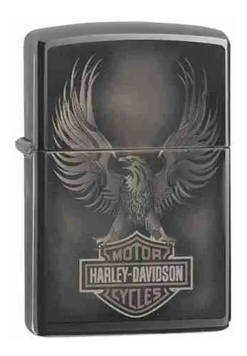 Encendedor Zippo Harley-davidson Plateado Design Zp49044