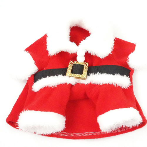 Disfraz De Perro De Santa Claus Ropa De Navidad Para Mascota 