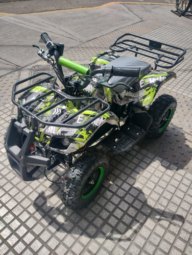 Imagen 11 de 15 de Mini Cuatriciclo Eléctrico Sunra Para Niños Motor 800w