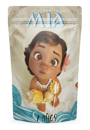 Bolsas Golosineras Souvenir Personalizadas Moana X10