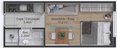 Imagem 2 de 10 de Studio À Venda, 17 M² Por R$ 159.700,00 - Rebouças - Curitiba/pr - St0091