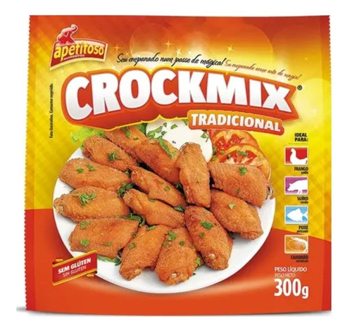 Crockmix Tradicional 20 Un . De 300gr - Mistura Para Empanar