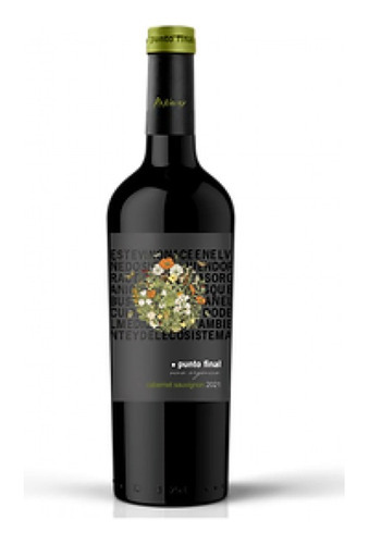 Vino Punto Final Orgánico Cabernet Sauvignon 750 Ml