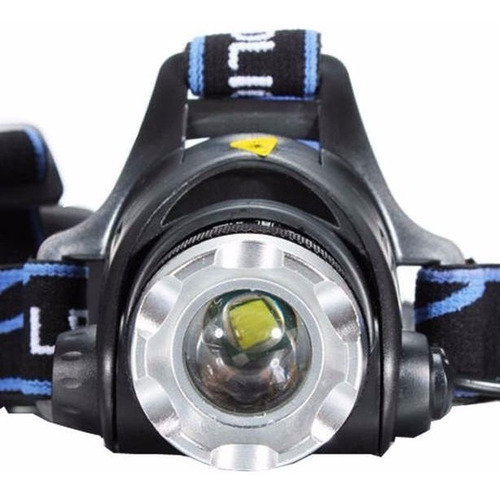 Lampara Minera Cabeza 3000 Lumenes Xml T6 Recargable Ip64 Linterna Negro Luz Negro