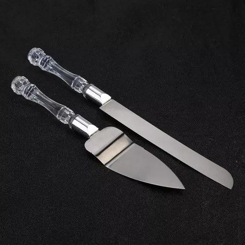 Pala Y Cuchillo Para Pastel Boda Xv Años Cumpleaños Bautizo