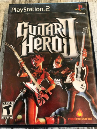 Guitar Hero 2 Ps2 Solo Caja Y Manual En Muy Buen Estado