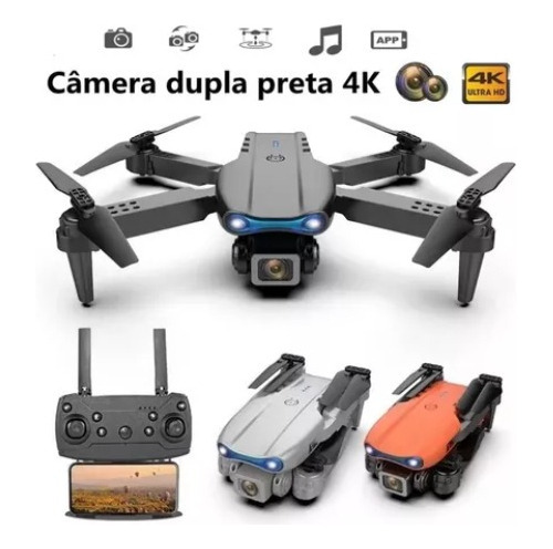 11 Drones Eachine E99 Pro Dual Câmera 4k + Bolsa