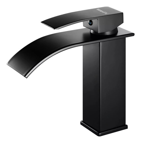 Weluvfit Monomando Grifo Llave Mezcladora Negro Lavabo Baño