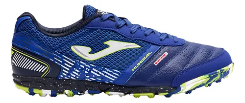 comprar Botines Joma Mundial Azul Tf Papi Futbol 5 Cesped Sintético