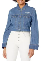 Comprar Chamarra Tommy Hilfiger Original Mujer Mezclilla Casual