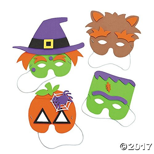 Halloween Mask Craft Kit - Artesanía Para Niños - Sombreros