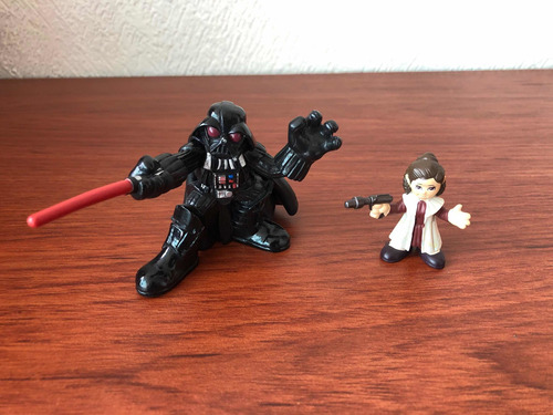 Star Wars Galactic Heroes Princess Leia Y Darth Vader