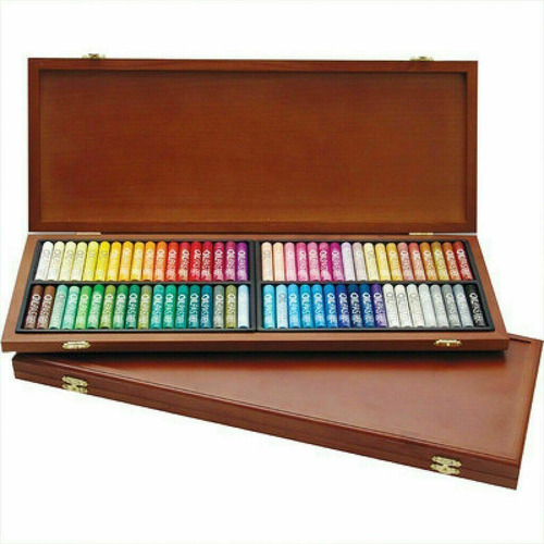 Estuche Madera Mungyo Pastel Al Oleo Caja X 72 Colores