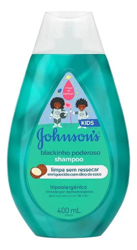 Shampoo Johnsons Kids Blackinho Poderoso 400ml