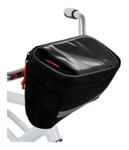 Imagen 2 de 4 de Bolso P/ Bici Al Manubrio C/ Porta Celular Y Enfriador Huffy