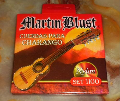 Cuerdas Encordado Para Charango Martin Blust Set 1100