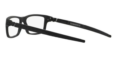 Lentes Ópticos Currency Satin Black Oakley Frame