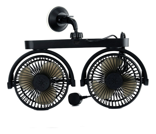 Ventilador Vehicular, Ventilador De Doble Extremo, 12 V, 24