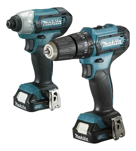 Combo Taladro Percutor + Atornillador Inal 12v Makita Clx228
