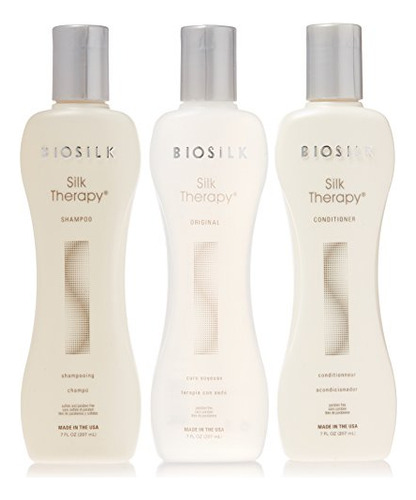 Set De Biosilk De Regalo De Terapia De Seda Trío