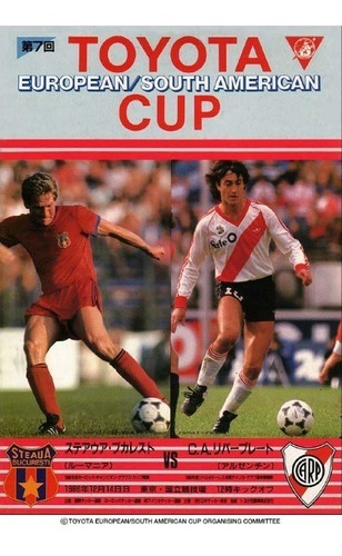 Poster River Plate Campeón Intercontinental 1986