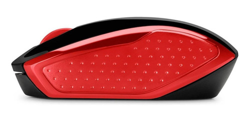 Imagen 3 de 3 de Mouse inalámbrico HP 200 rojo