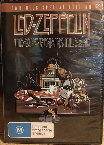 Dvd Led Zeppelin: The Song Remains The Same Special Edition