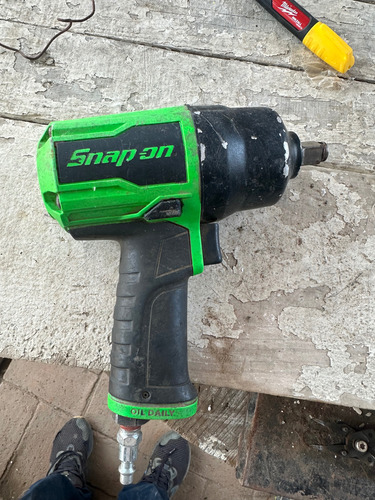Pistola Neumática De Impacto Snap-on Verde Aire (Usado)